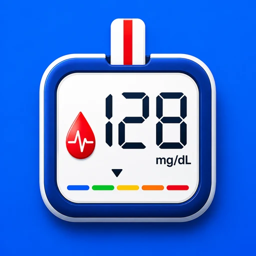 Blood Sugar & BP Tracker icon