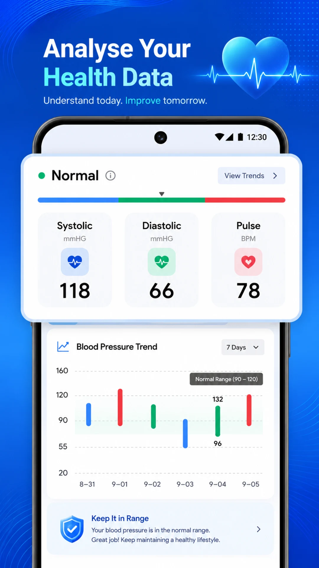 Blood Sugar & BP Tracker Screenshot 6