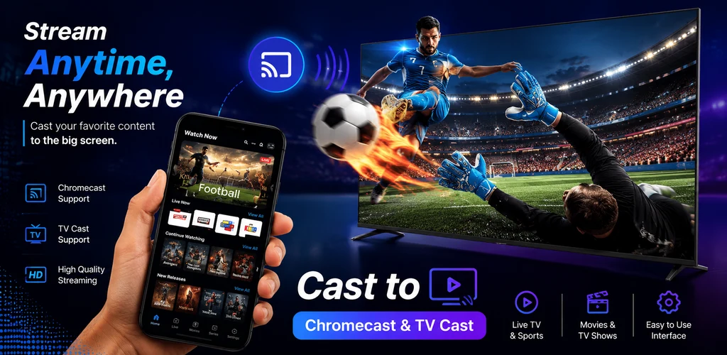 IPTV Smart Player – Live TV Screenshot 1