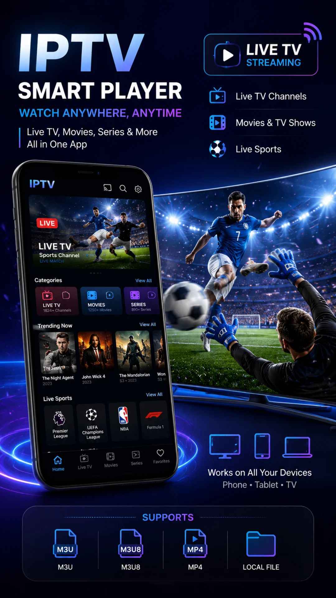 IPTV Smart Player – Live TV — preview