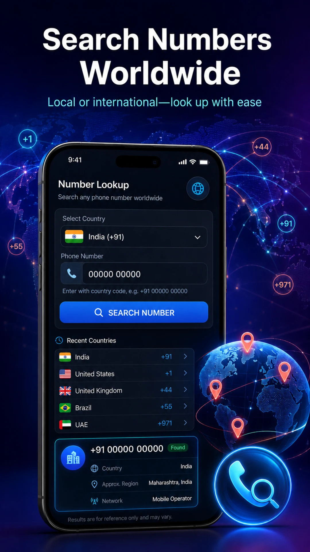 Mobile Number Locator — preview