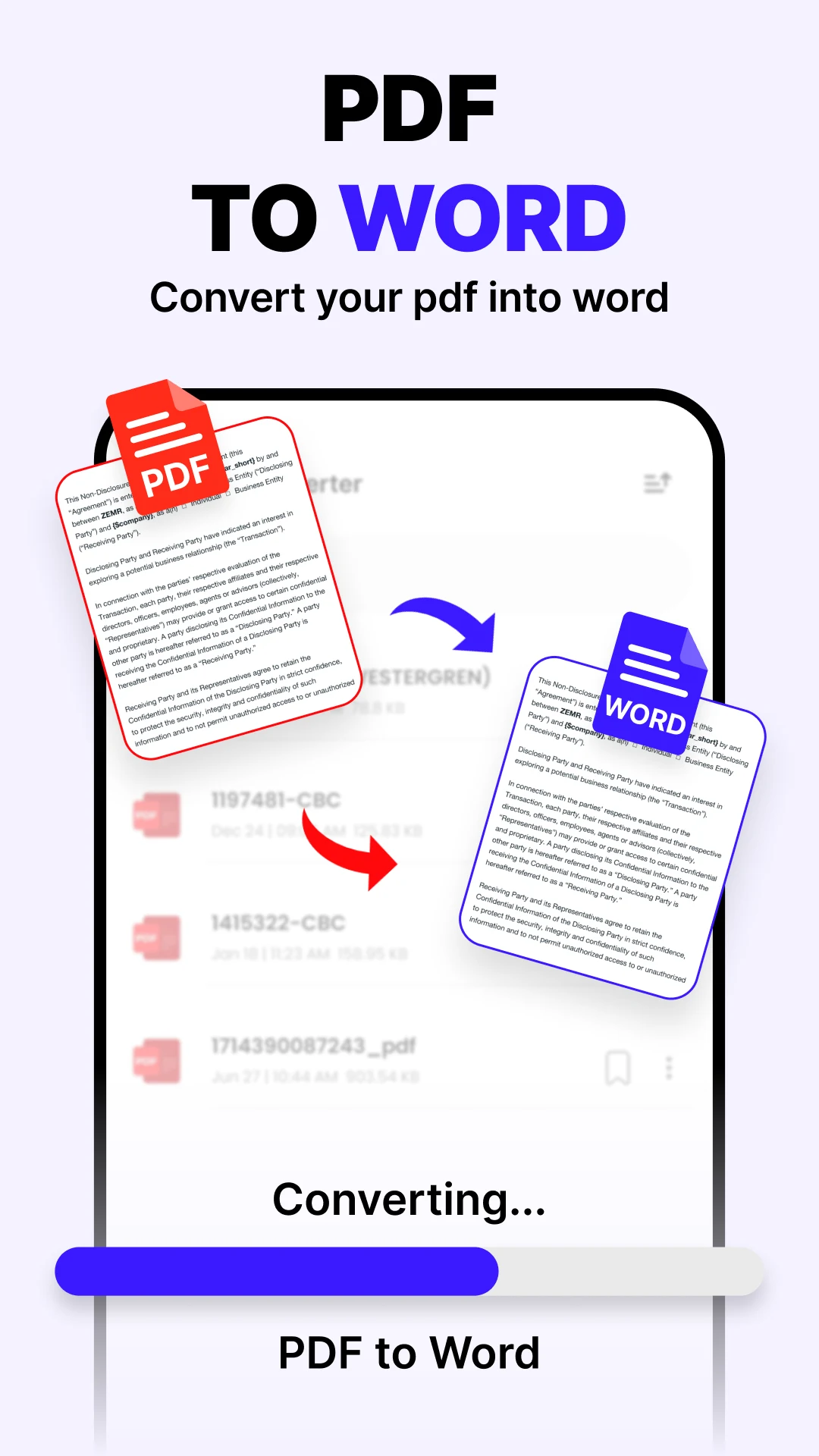 PDF to Word Converter Screenshot 9