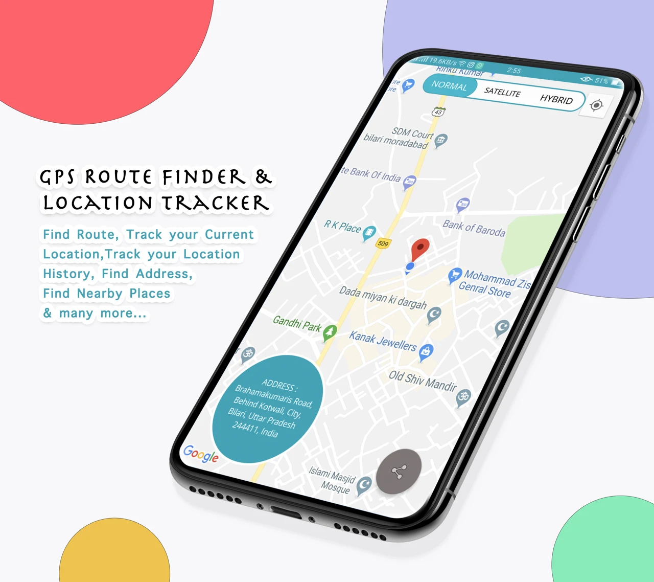 Route Finder & Navigations Screenshot 5