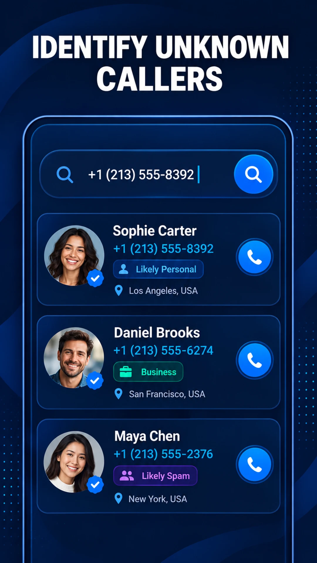 Trusted Caller ID- Block SMS Screenshot 3