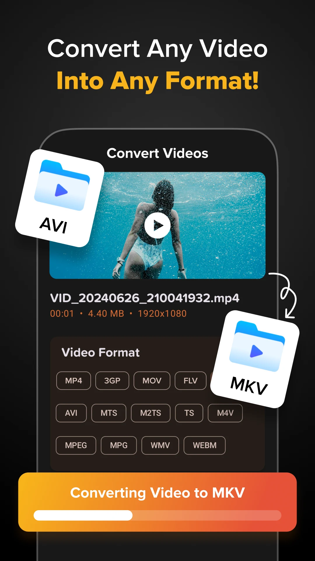 Video Converter & Compressor Screenshot 2