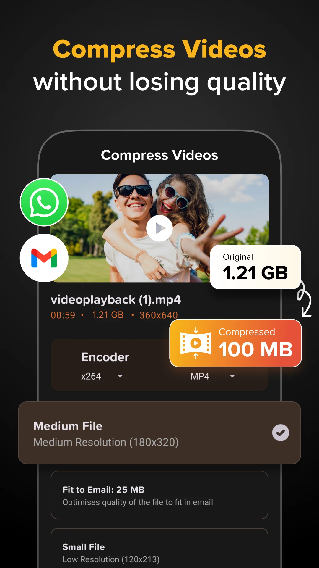 Video Converter & Compressor Screenshot 4