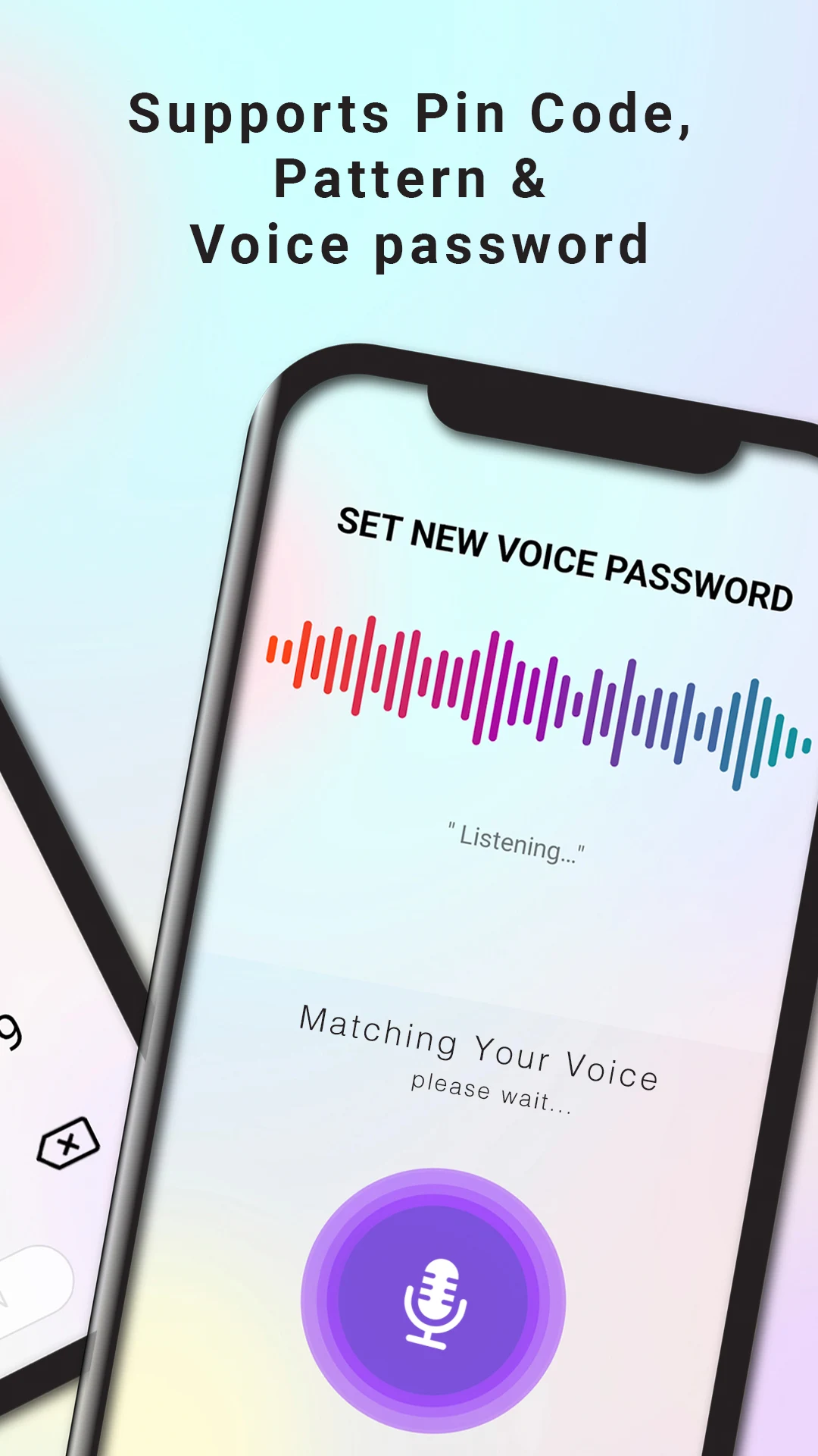 Voice Lock Screen Screenshot 2
