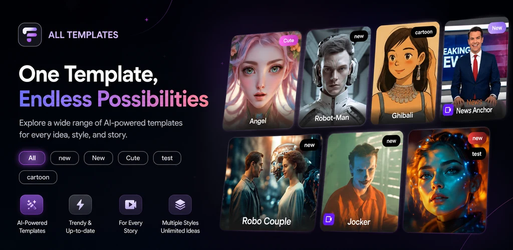 XyloAI – Photo Video Generator Interface